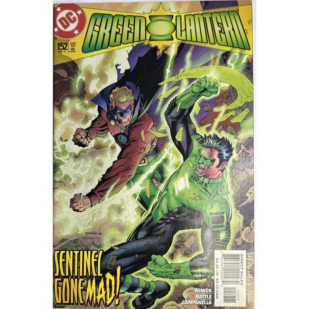 2002 No 152 Green Lantern Sentinel Sentinel Gone Mad!